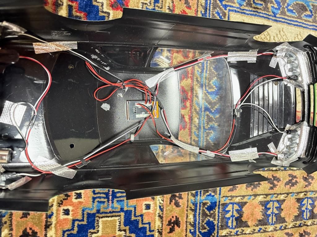 パンドラ 1/10 トヨタ マークII JZX100 電飾カスタム ボディ