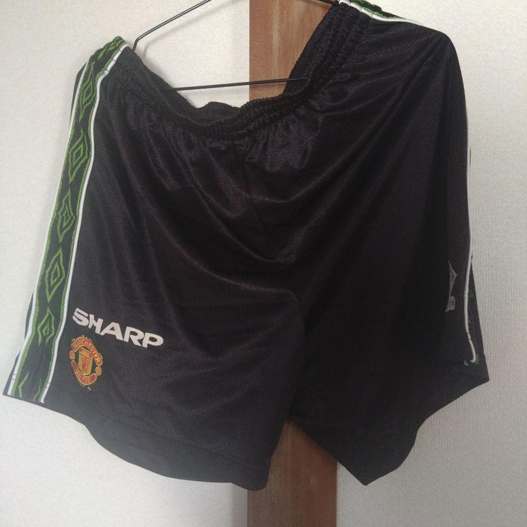 激レア　マンチェスターユナイテッド　92〜94年サードユニフォームパンツセット