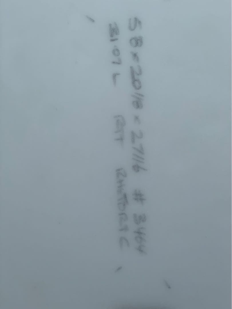 sooose　GMC ショートボード　PUカーボンレール　フィン付