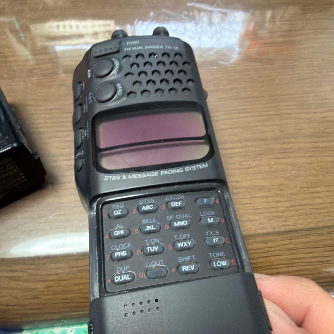 ケンウッド KENWOOD TH-78 144/430MHz