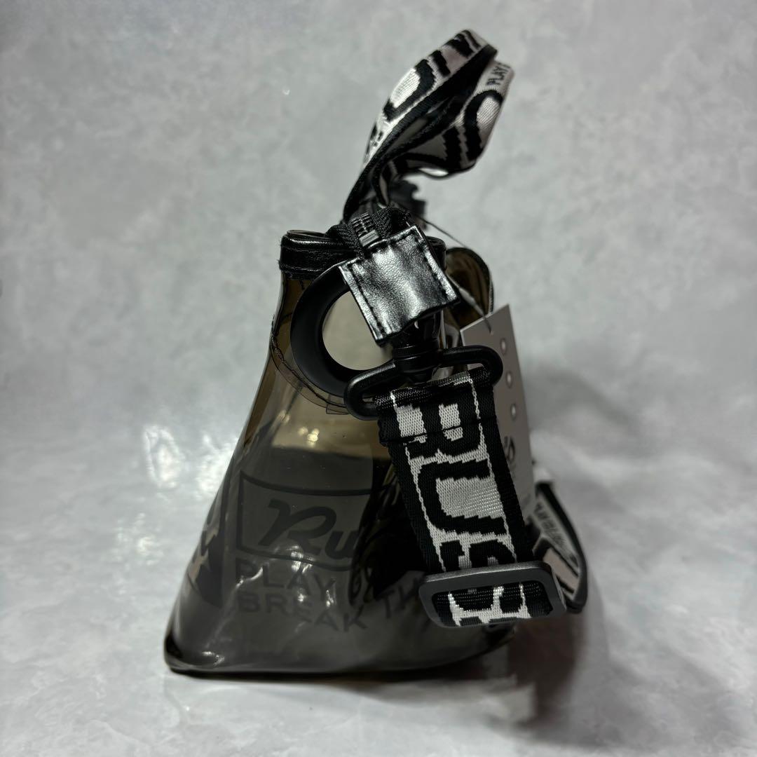 新品 ラッセルノ ゴルフ CLEAR CART BAG ラウンドバッグ ブラック