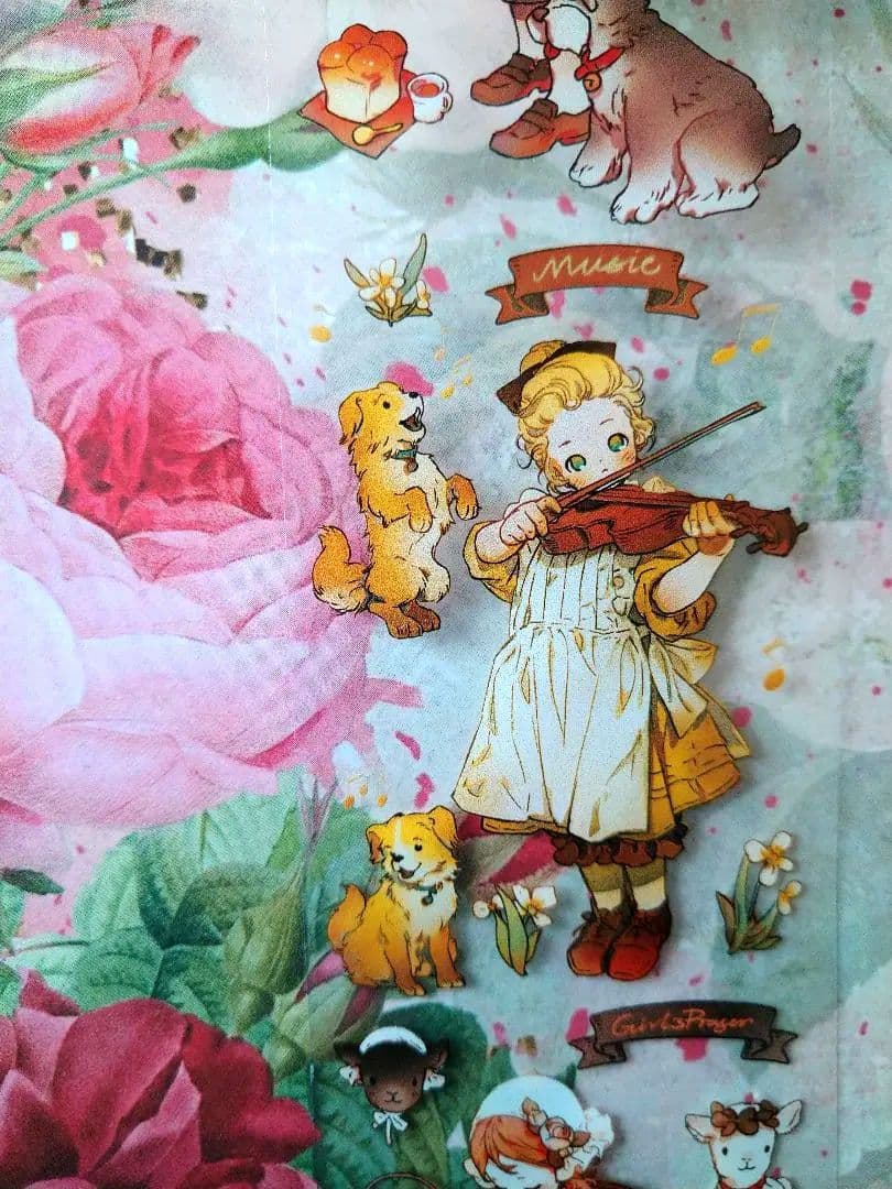 ✩再販✩J85＃美式小甜心(PET)田小宝的星空切り売り海外人物マステ