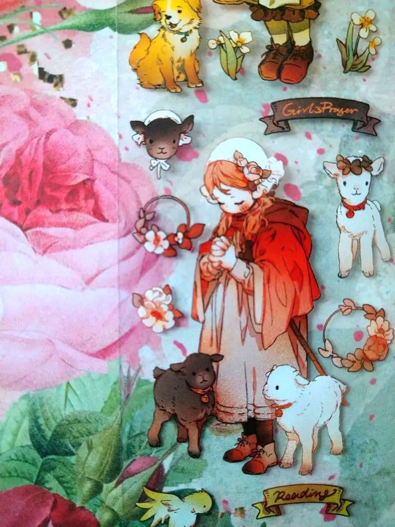 ✩再販✩J85＃美式小甜心(PET)田小宝的星空切り売り海外人物マステ