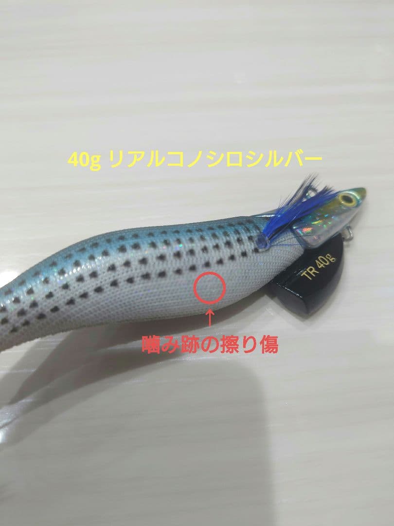 エギリー・ダートマックスTR 40g&30g 5本セット