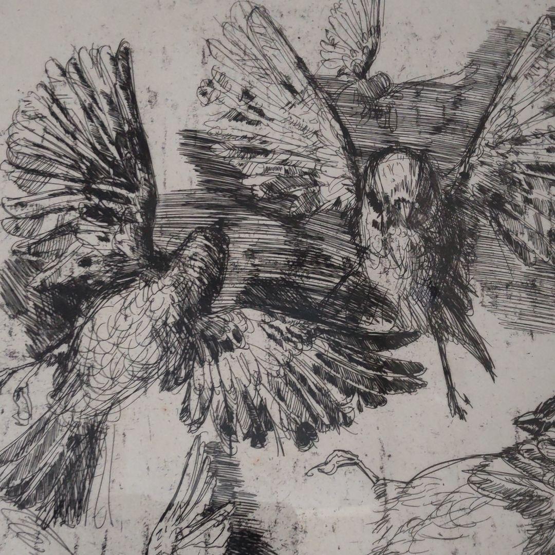 小磯良平、エッチング、デッサン、