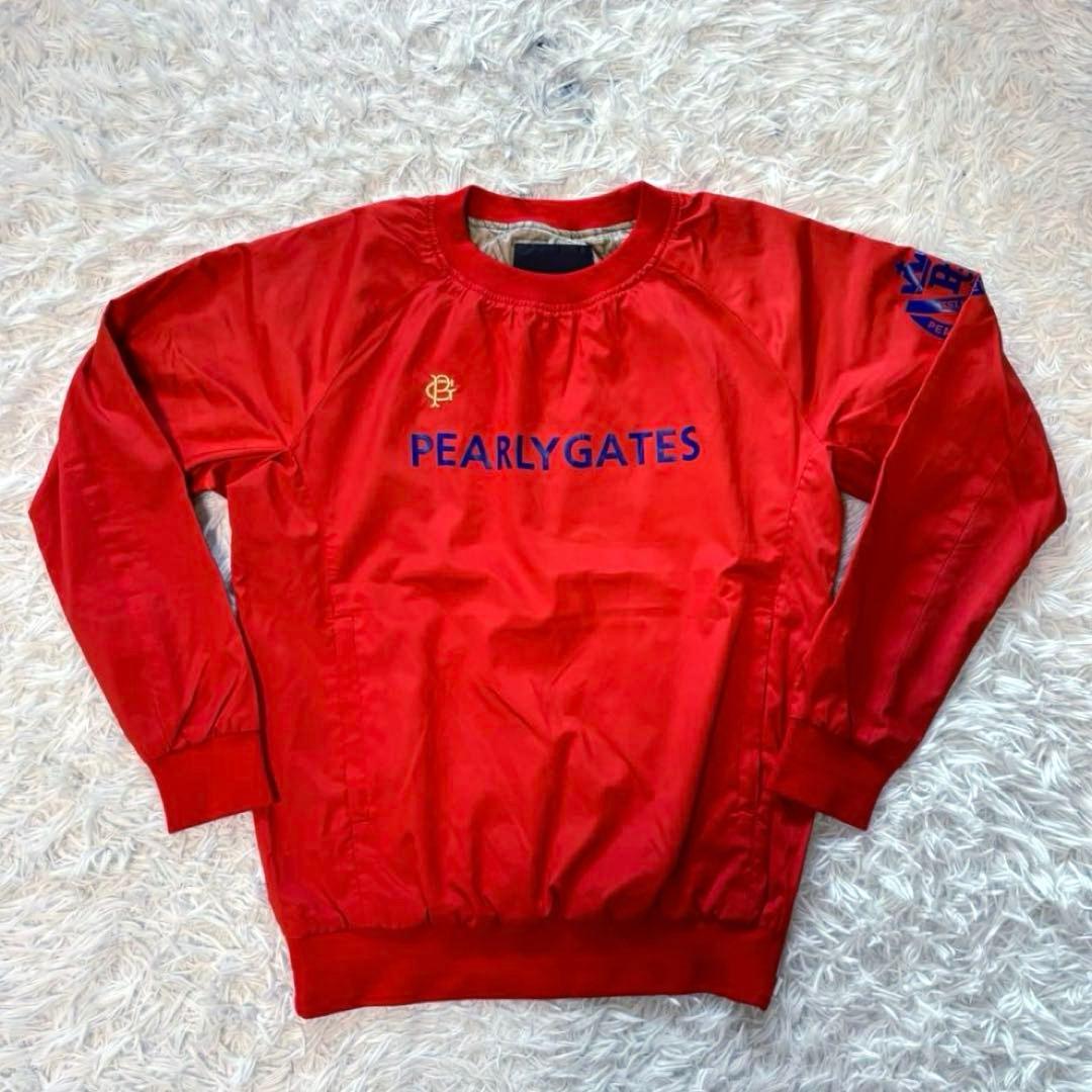 最新 パーリーゲイツ スニード 赤 蓄熱 ゴルフ ウェア アウター