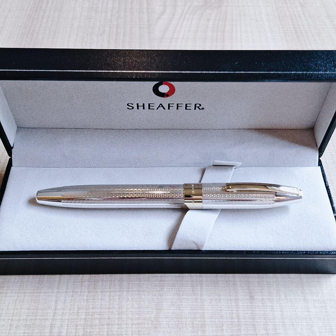 シェーファー　レガシー　ヘリテージ　スターリングシルバー　ゴールドトリム　万年筆