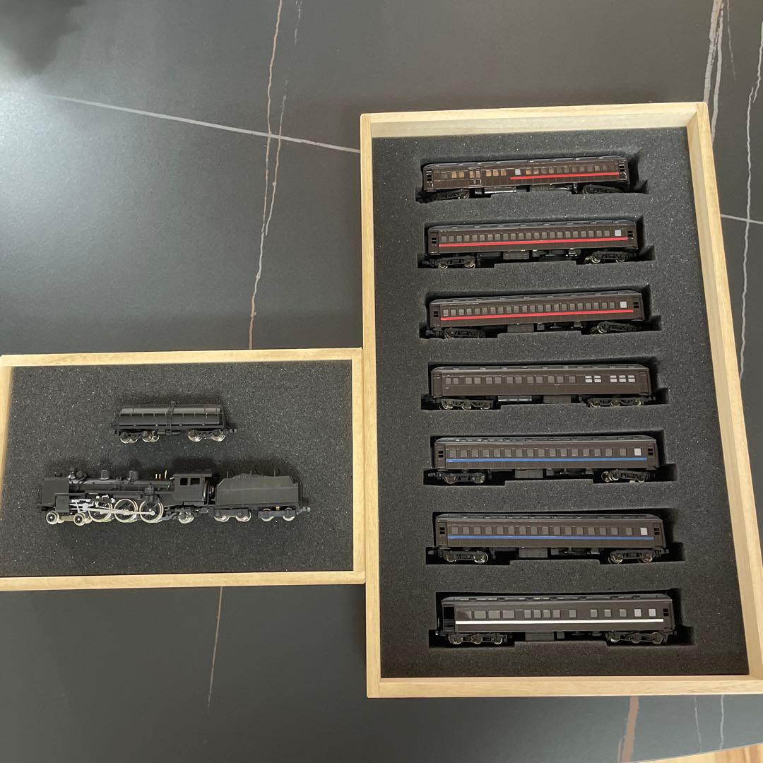 キングスホビー特急燕初代編成 C51➕ダブルルーフ客車7両セット水槽車新製品