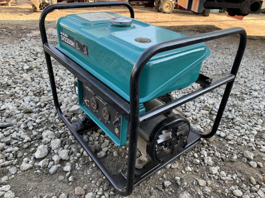 6ヵ月保証付き☆SUZUKI スズキ 発電機 SV2300H　エンジン式