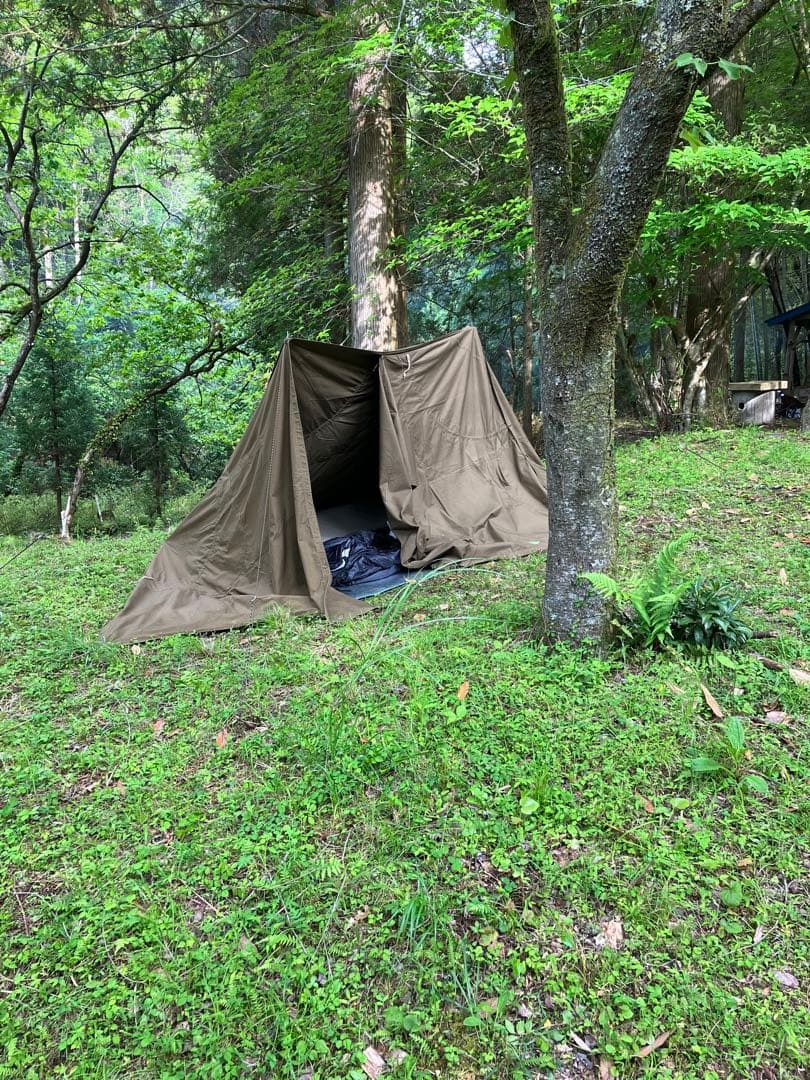 希少　軍幕　ポンチョ　テント　4枚セット