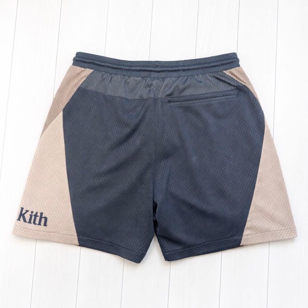Kith バスケットボールパンツ グレー/ベージュ