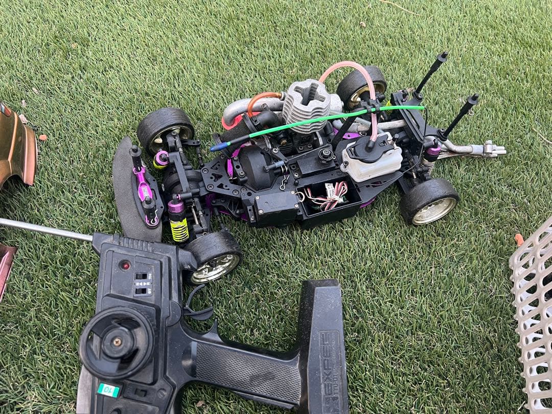 3年前まで使用ボディーアルミシャーシサス等交換済み純正部品もあり