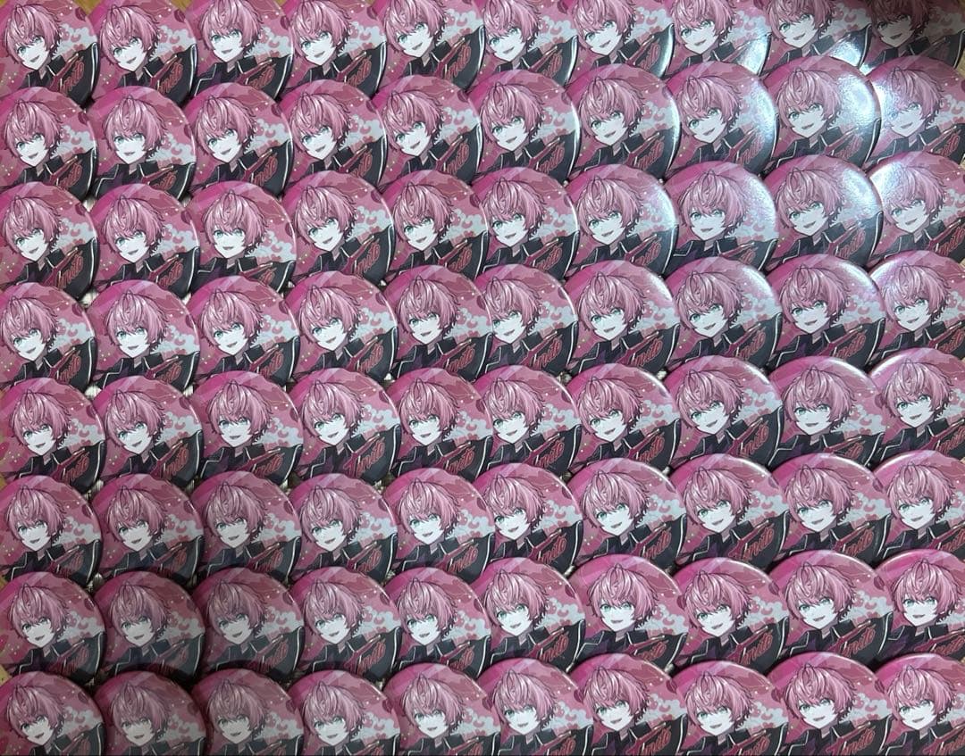 騎士A 騎士X てるとくん Spring 等身 缶バッチ