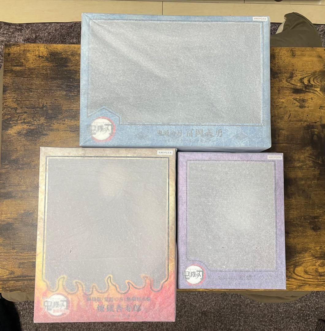 【期間限定値下げ】鬼滅の刃 フィギュア3体セット冨岡義勇/胡蝶しのぶ/煉獄杏寿郎