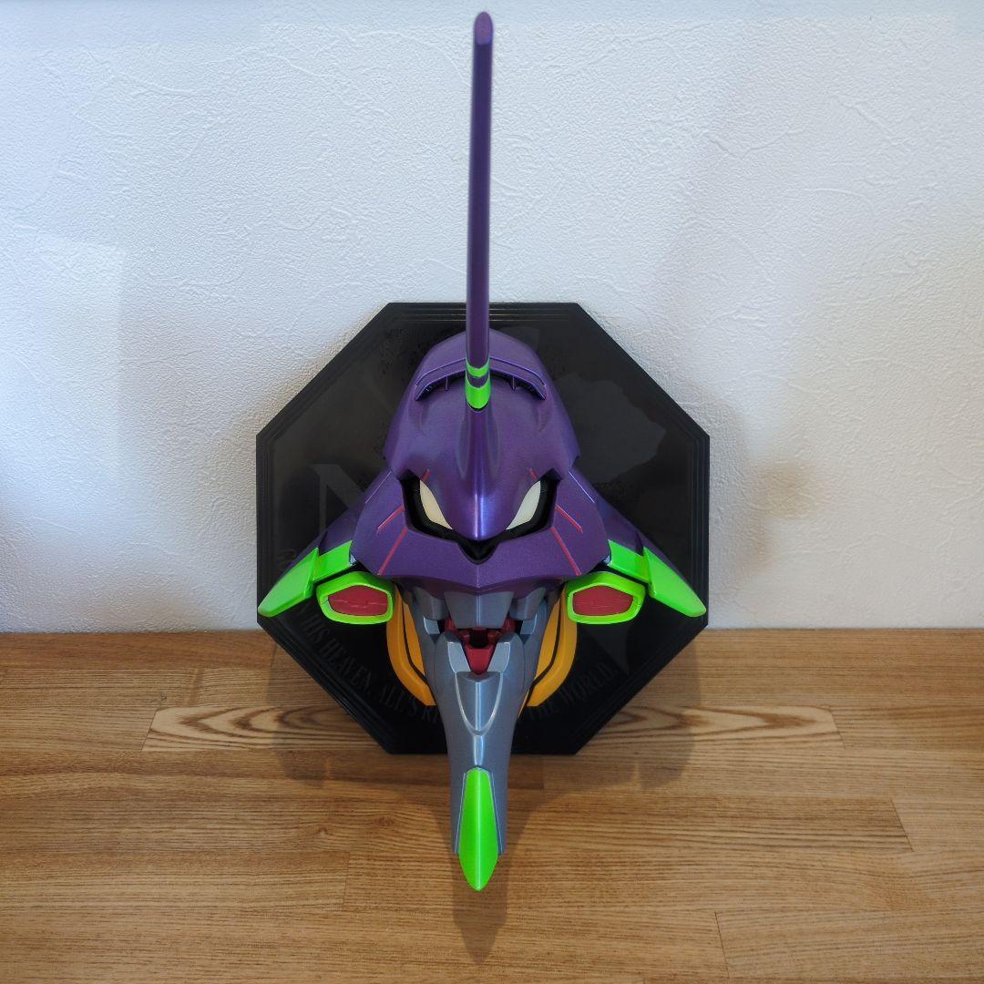 エヴァンゲリオン　初号機 壁掛け　フィギュア　顔　フェイス　エヴァ