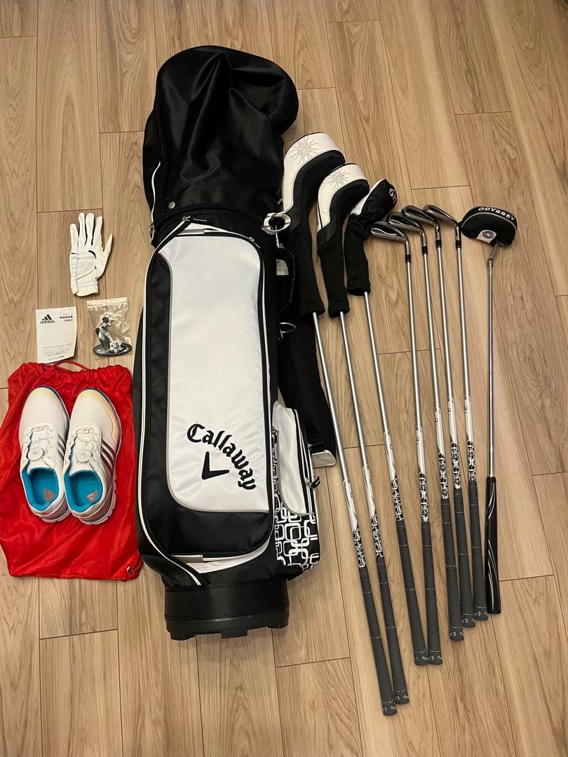 【のんちゃん】Callaway レディース ゴルフクラブ　9本セット