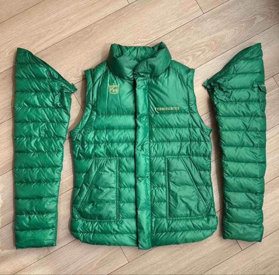 PEARLY GATES パーリーゲイツ2WAYダウンジャケット サイズ1(M)