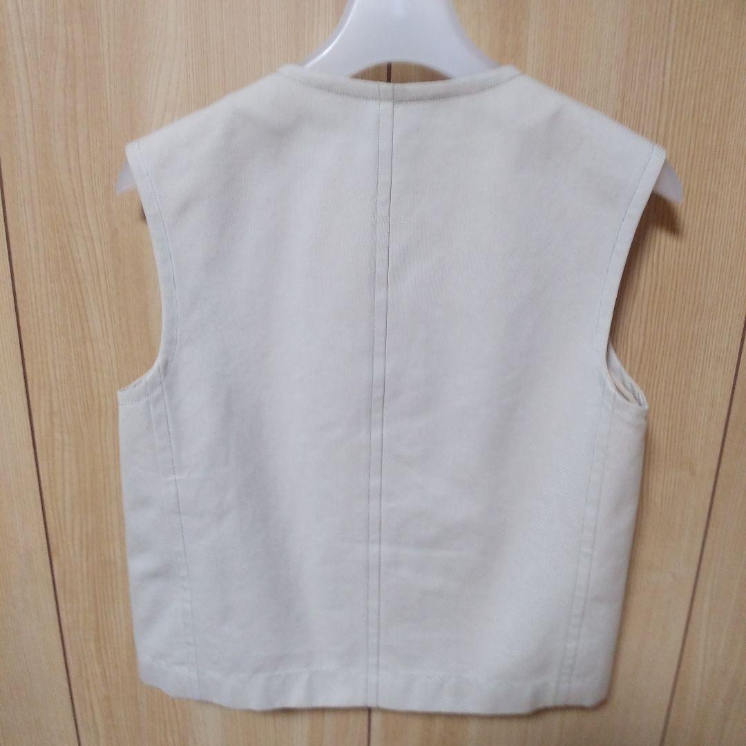 HERMÈS ベージュ コットン ベスト