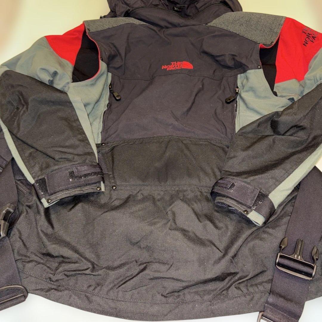 THE NORTH FACE スキーウェアセット　メンズS 黒/赤/深緑