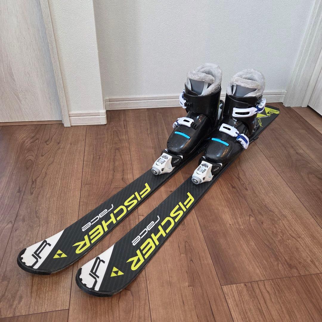 FISCHER RC4 スキー、ビンディング、ブーツの3点セット　110cm