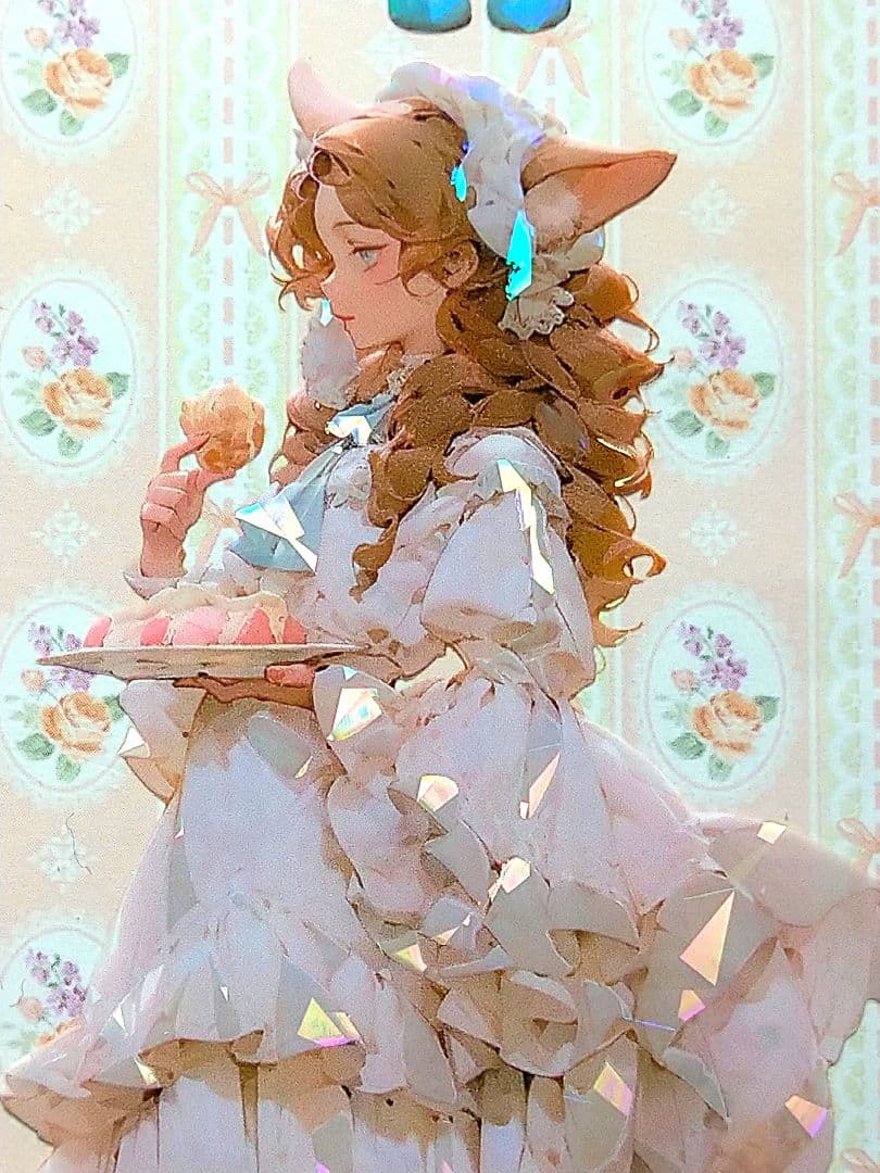 のこり１✩廃盤品✩J679＃宠物女孩(贝壳光)梦游切売り海外人物女の子AIマステ