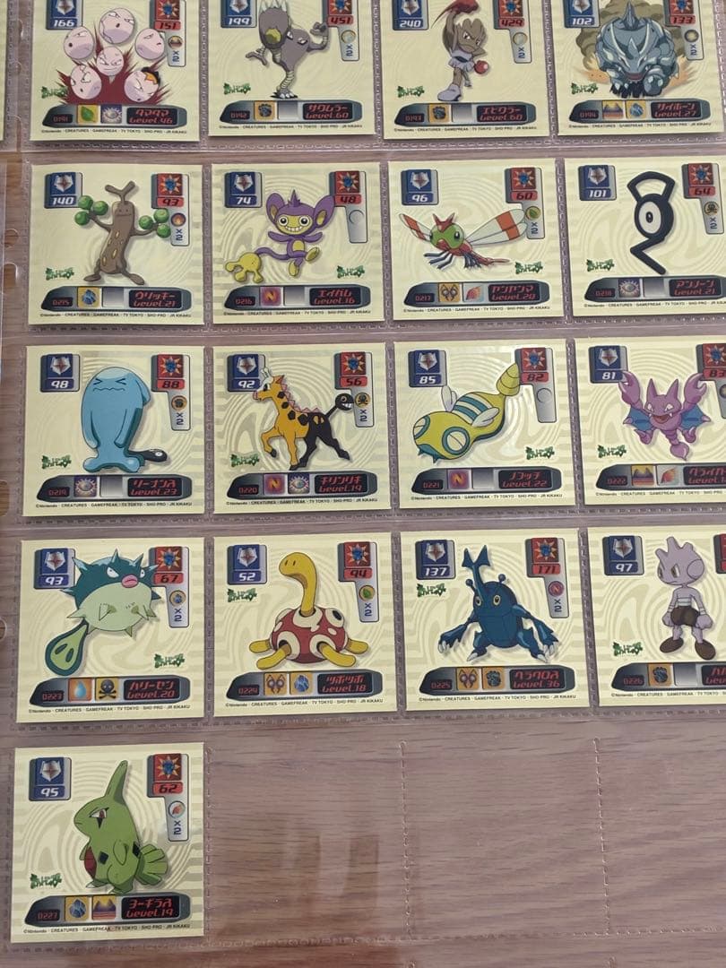 【美品】ポケモン最強シール烈伝　2000SUPER DX ゴールド　60枚まとめ