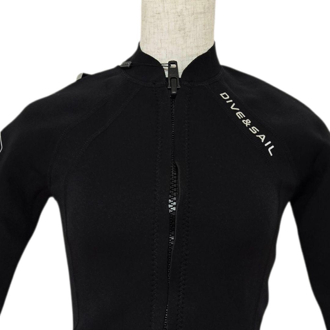 【新品タグ付】DIVE&SAIL　ウェットスーツジャケット　S　ブラック　マリン