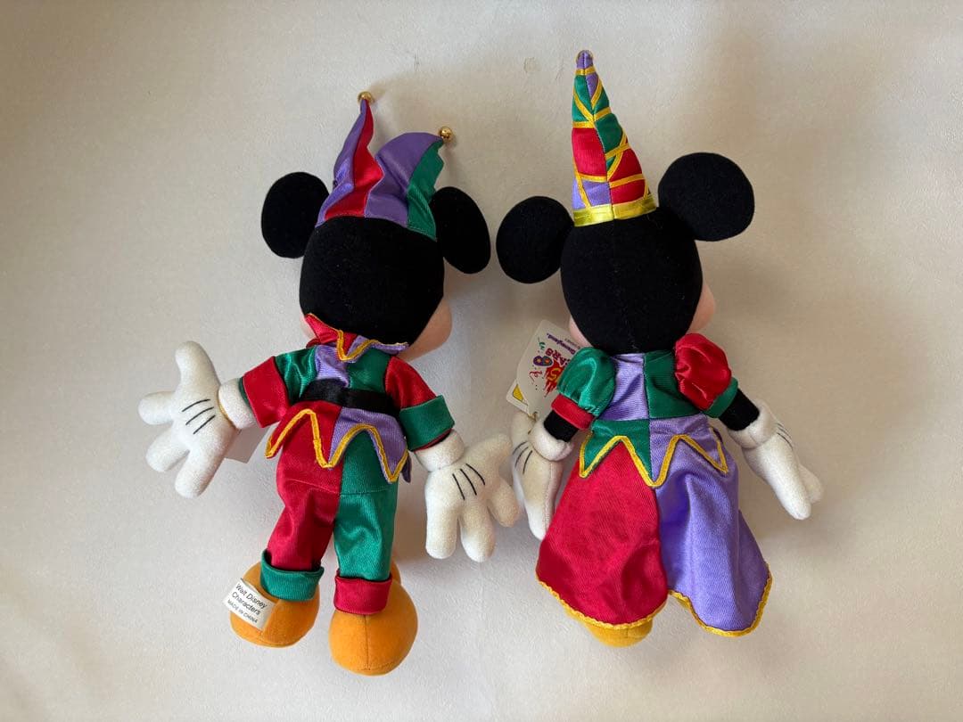 東京ディズニーランド　15周年　ぬいぐるみ　ミッキー　ミニー　2個セット