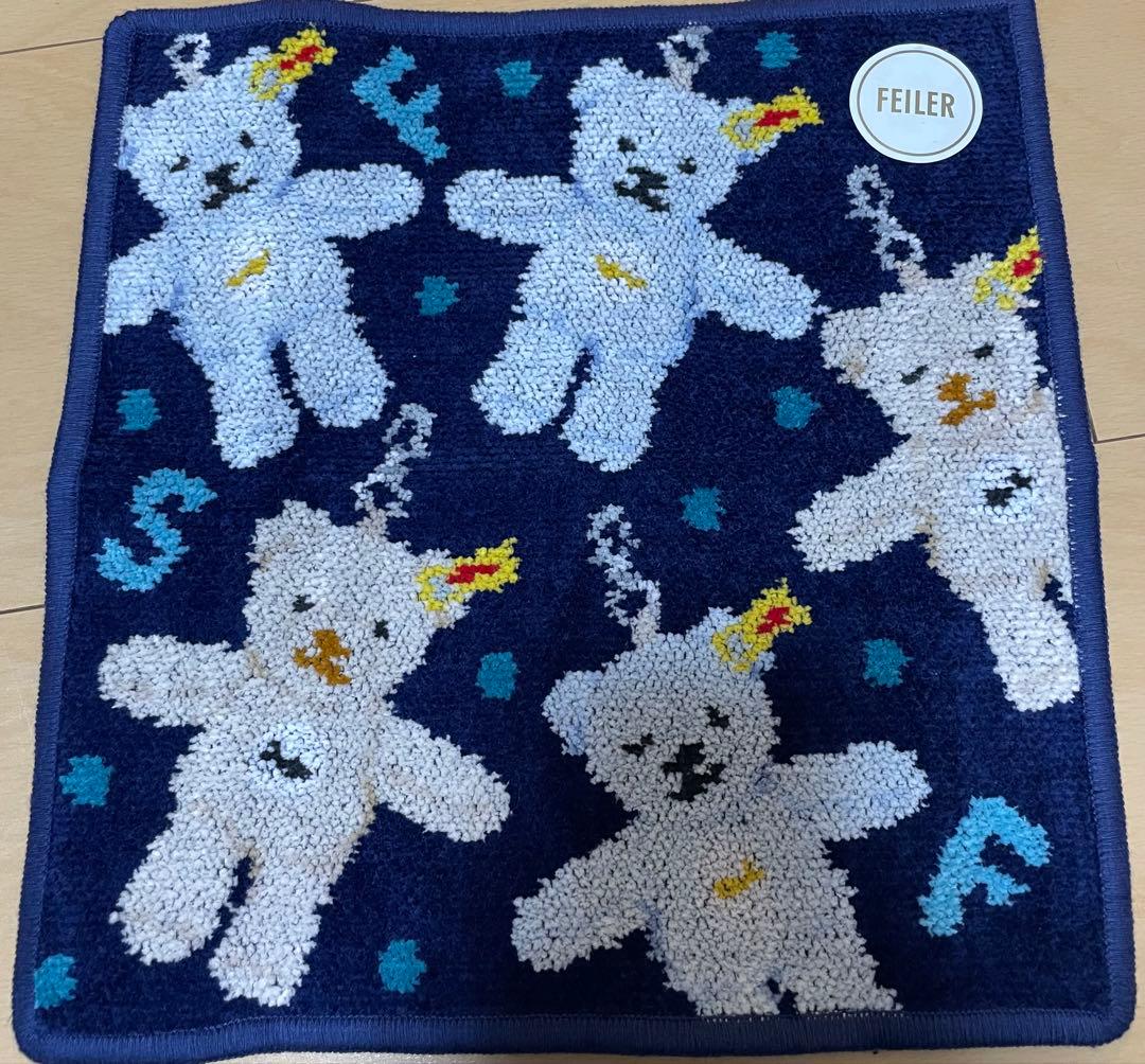 フェイラー シュタイフ テディベア ハンカチ キーホルダーセット