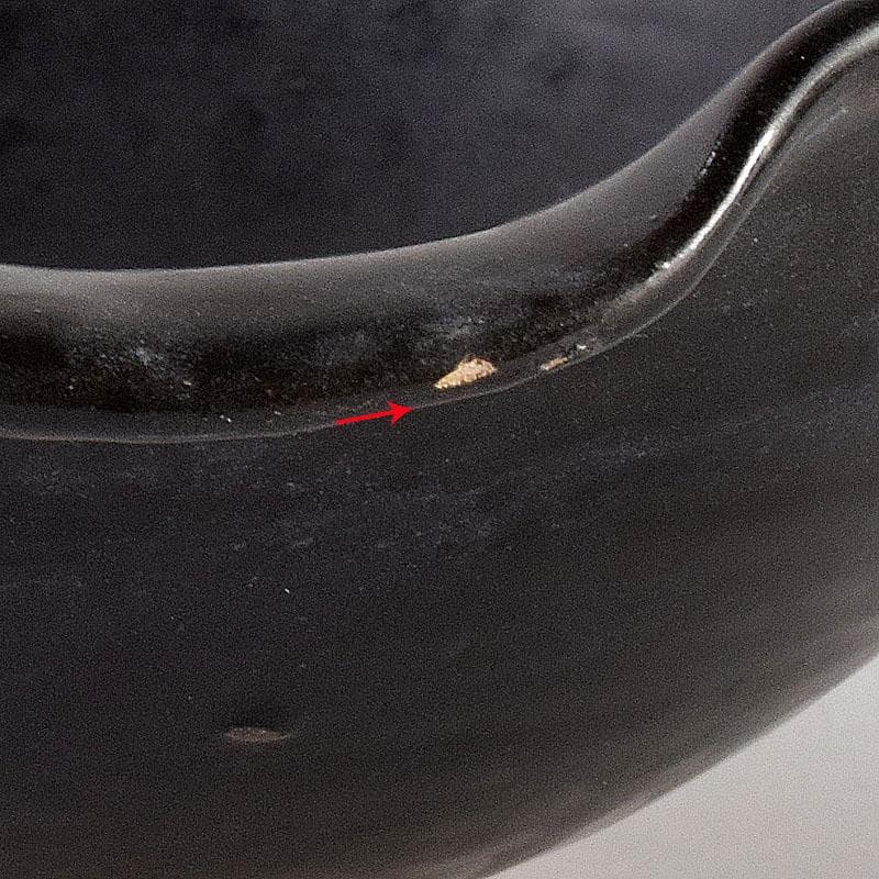 中国　吉州窯　黑釉　木葉天目茶碗　輪花鉢　C　6919