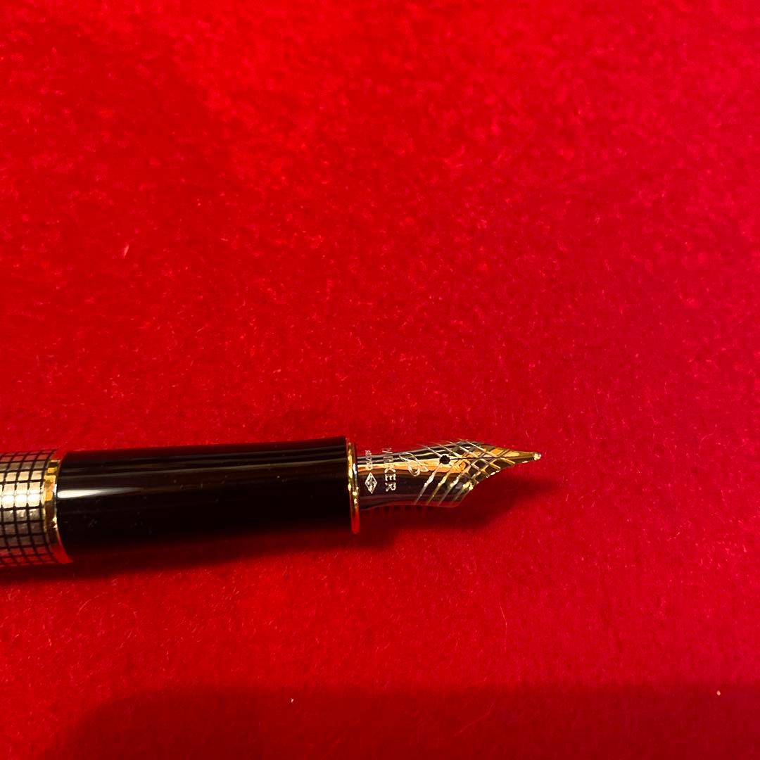 Parker 万年筆 シルバー・ゴールド