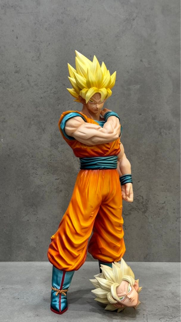 ドラゴンボール 孫悟空 フィギュア 頭二つ付き