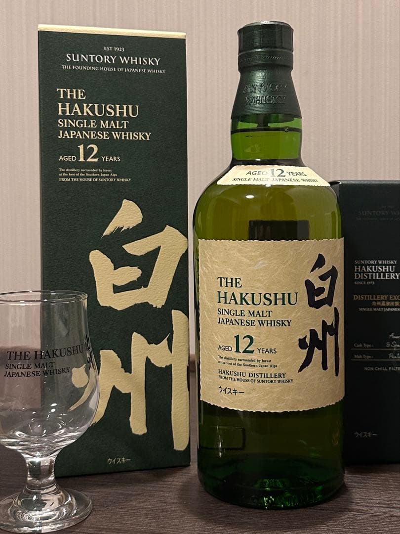 【箱付き】サントリー　白州12年 シングルモルトウイスキー 700ml
