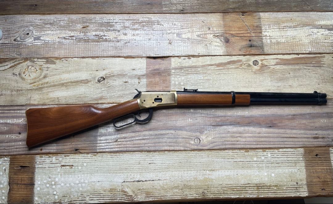 u*8様 マルシン製 ウィンチェスター M1892 リアルウッド 真鍮レシーバー