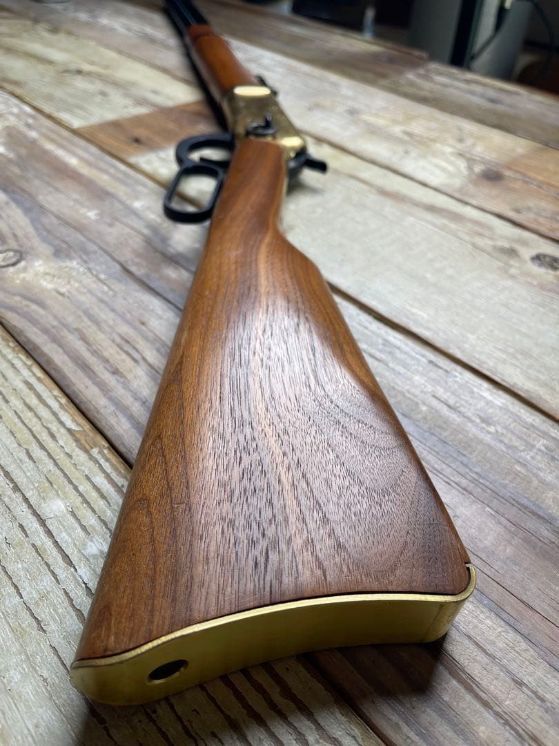 u*8様 マルシン製 ウィンチェスター M1892 リアルウッド 真鍮レシーバー