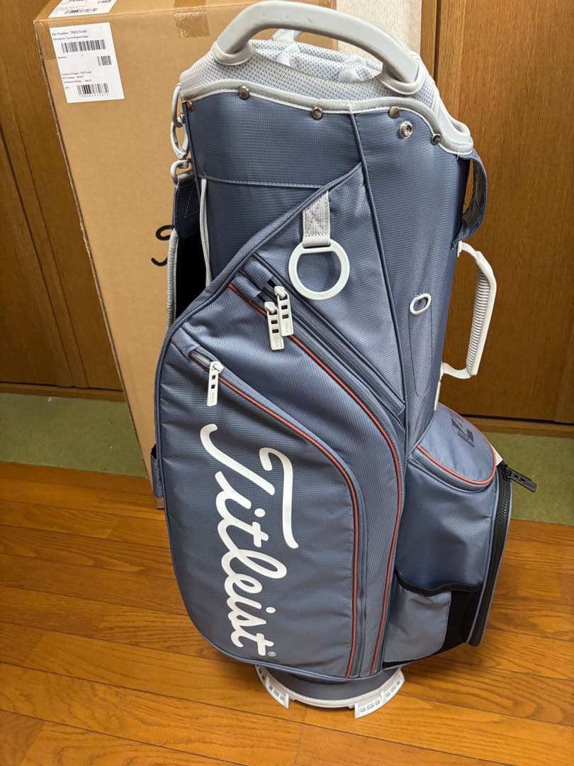 タイトリスト　カート14 キャディバック　ウォッシュドインディゴ　10型　軽量