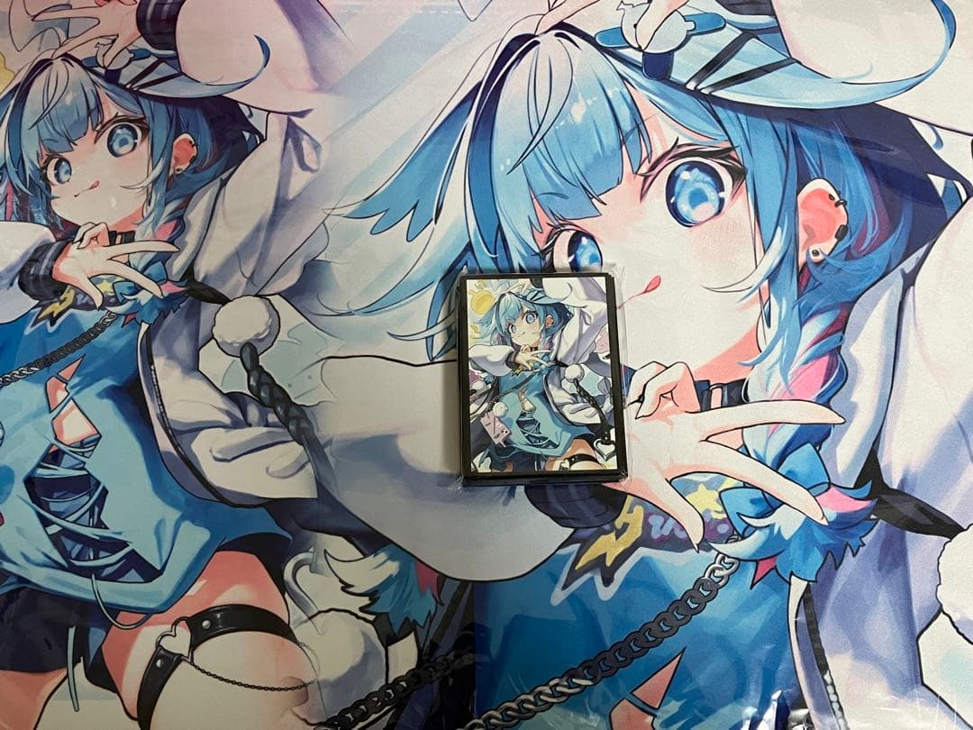 白詰草　ホロライブ　スリーブ　プレイマット　水宮 枢