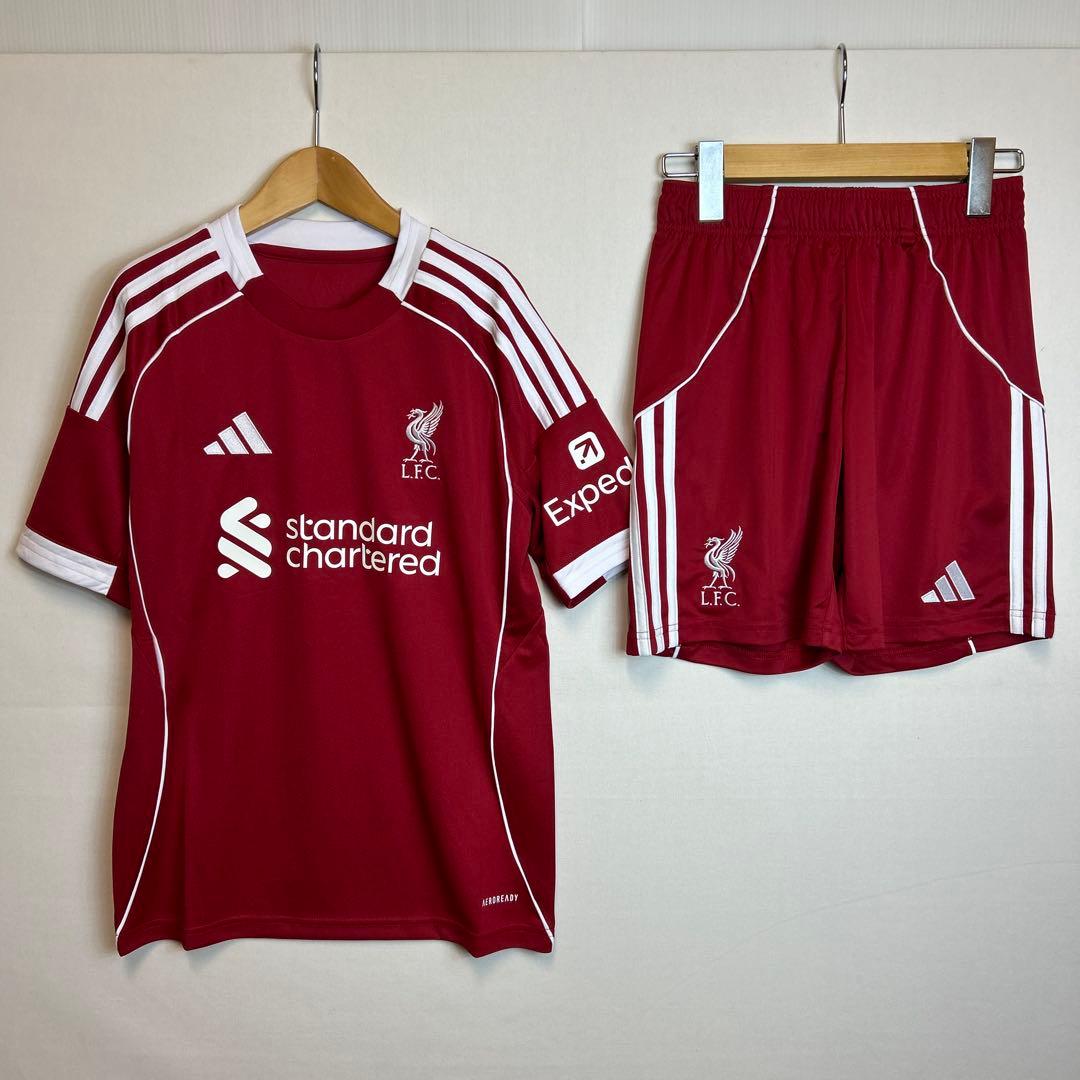 160cm アディダス正規品 ジュニア リバプール レプリカユニフォーム