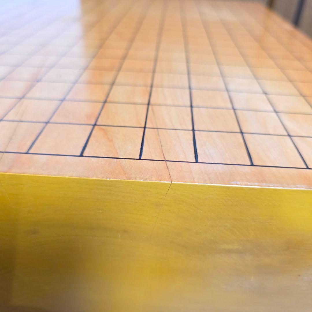 120【定価60万円】本榧 柾目 足付　 碁盤へそ　碁石 28号 本蛤 那智黒