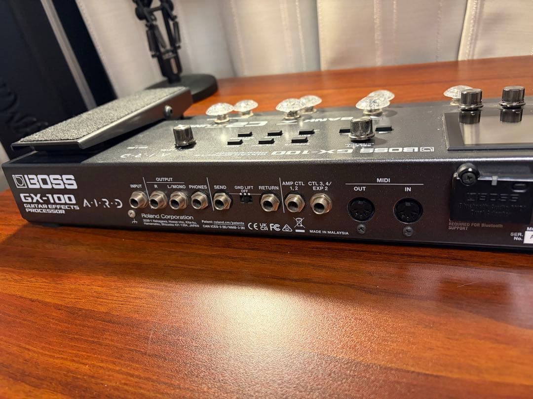 BOSS GX-100 ギターエフェクター + BT-DUAL