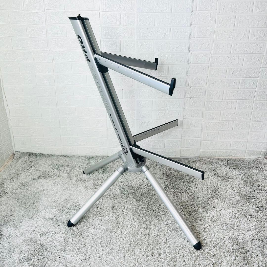 K&M SPIDER PRO 2段 キーボードスタンド スパイダープロ プロ仕様