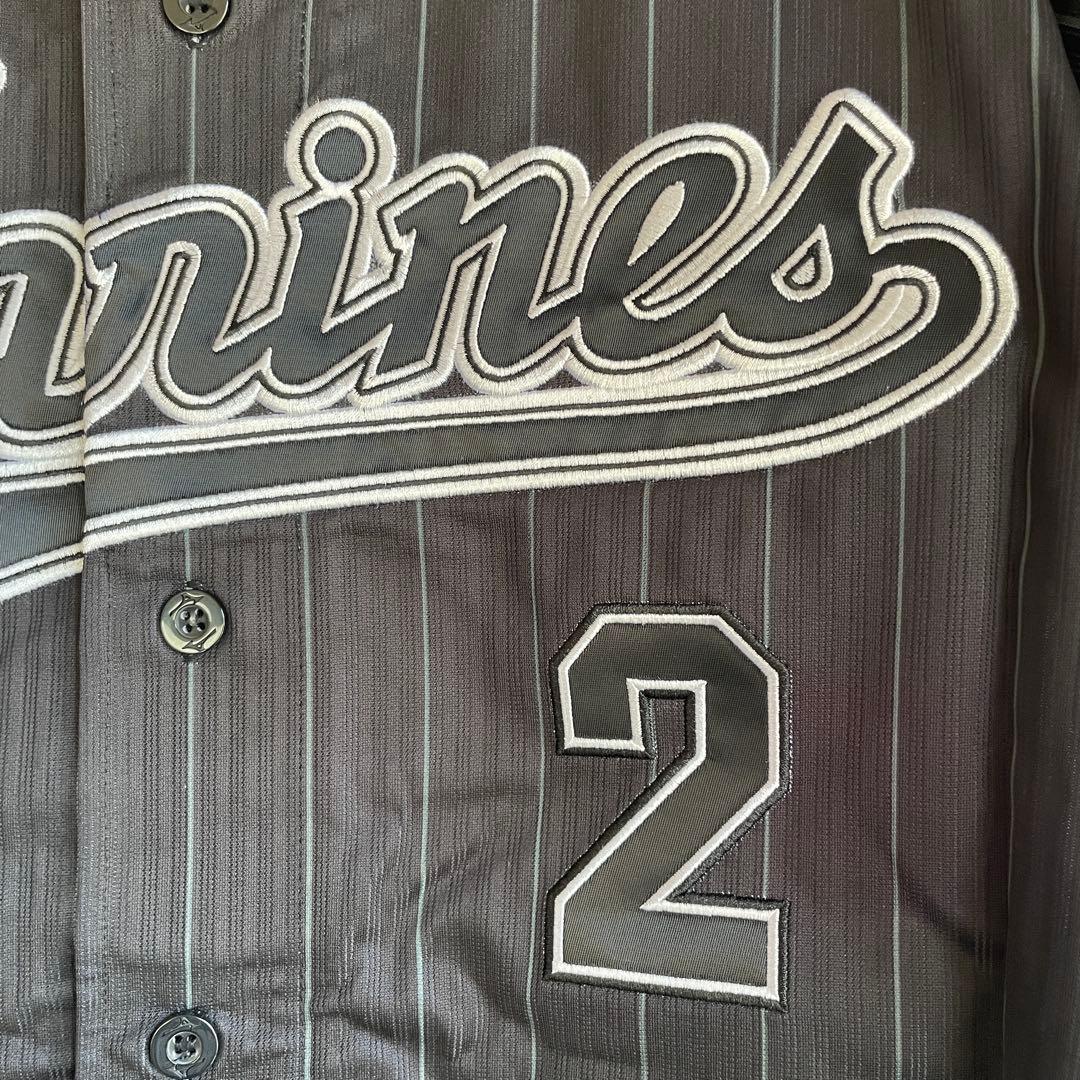 千葉ロッテマリーンズ レプリカユニフォーム ビジター2019 藤原恭大 L