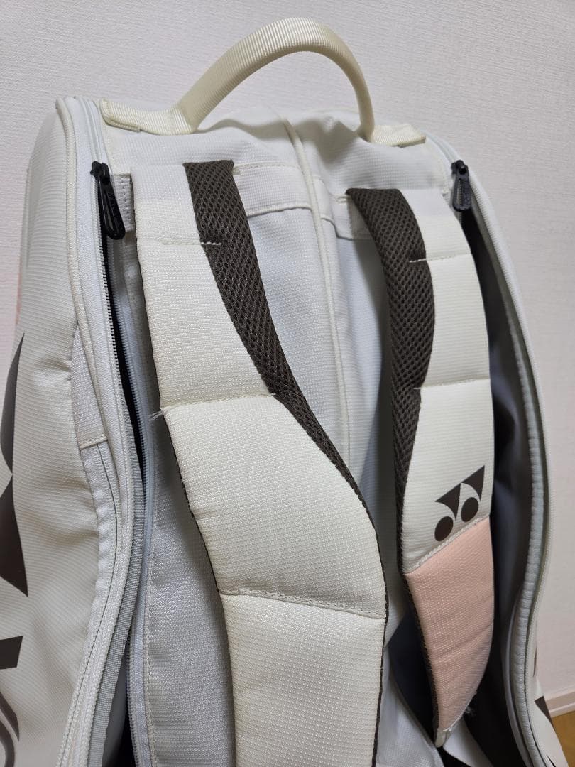 YONEX ラケットバッグ BAG2402R 大容量 白 ピンク