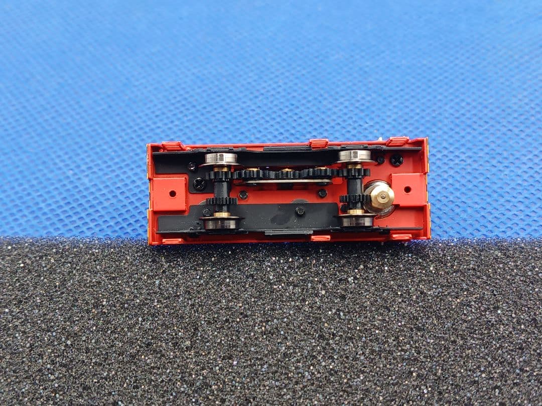 ワールド工芸 特別企画品 20t 貨車移動機 Ⅱ オレンジ塗装 塗装済完成品