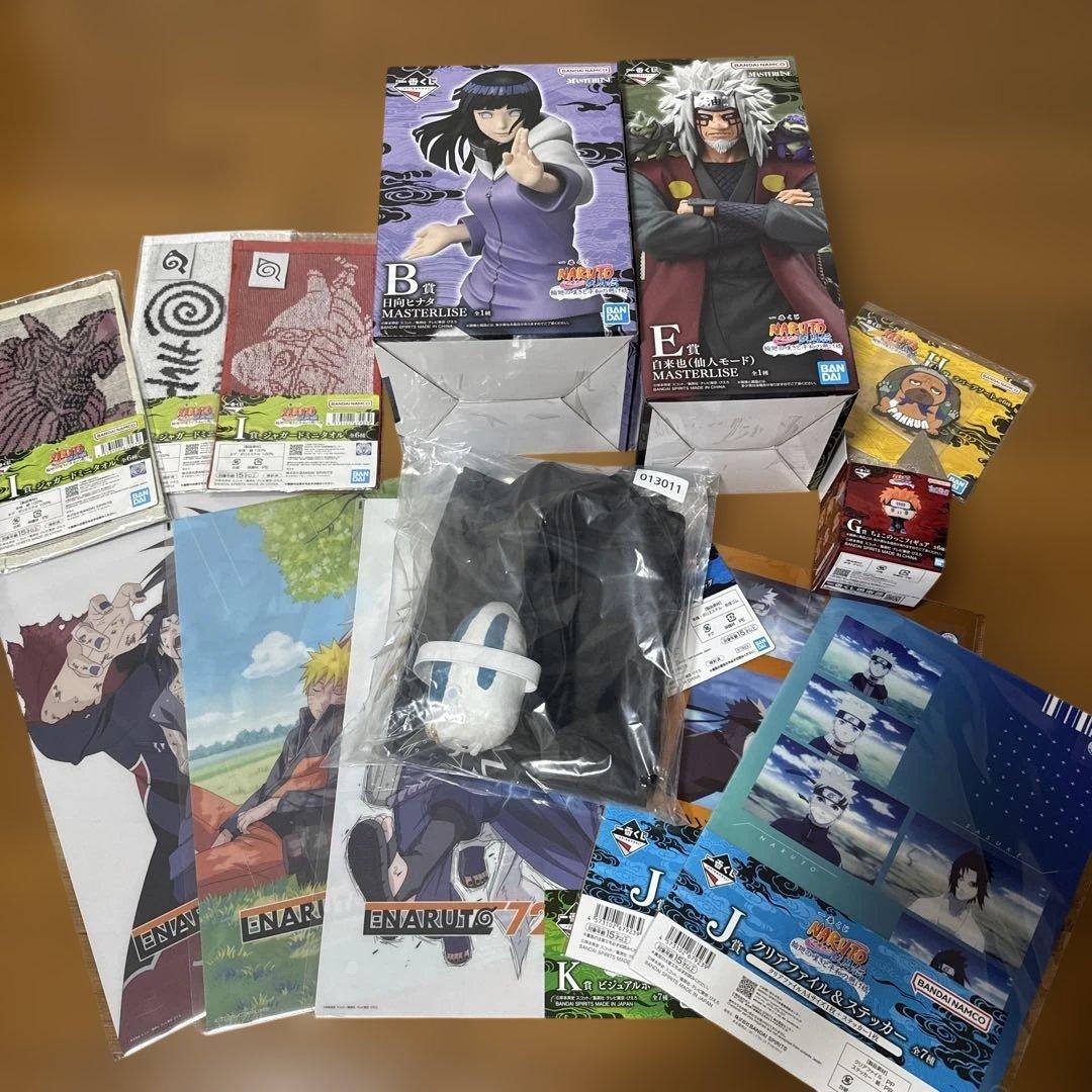 一番くじ ナルト　輪廻の嘆きと平和の懸け橋 B.E賞セット 即購入⭕️