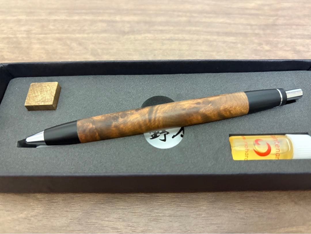野原工芸　マーブルウッド　ボールペン　スタンダード