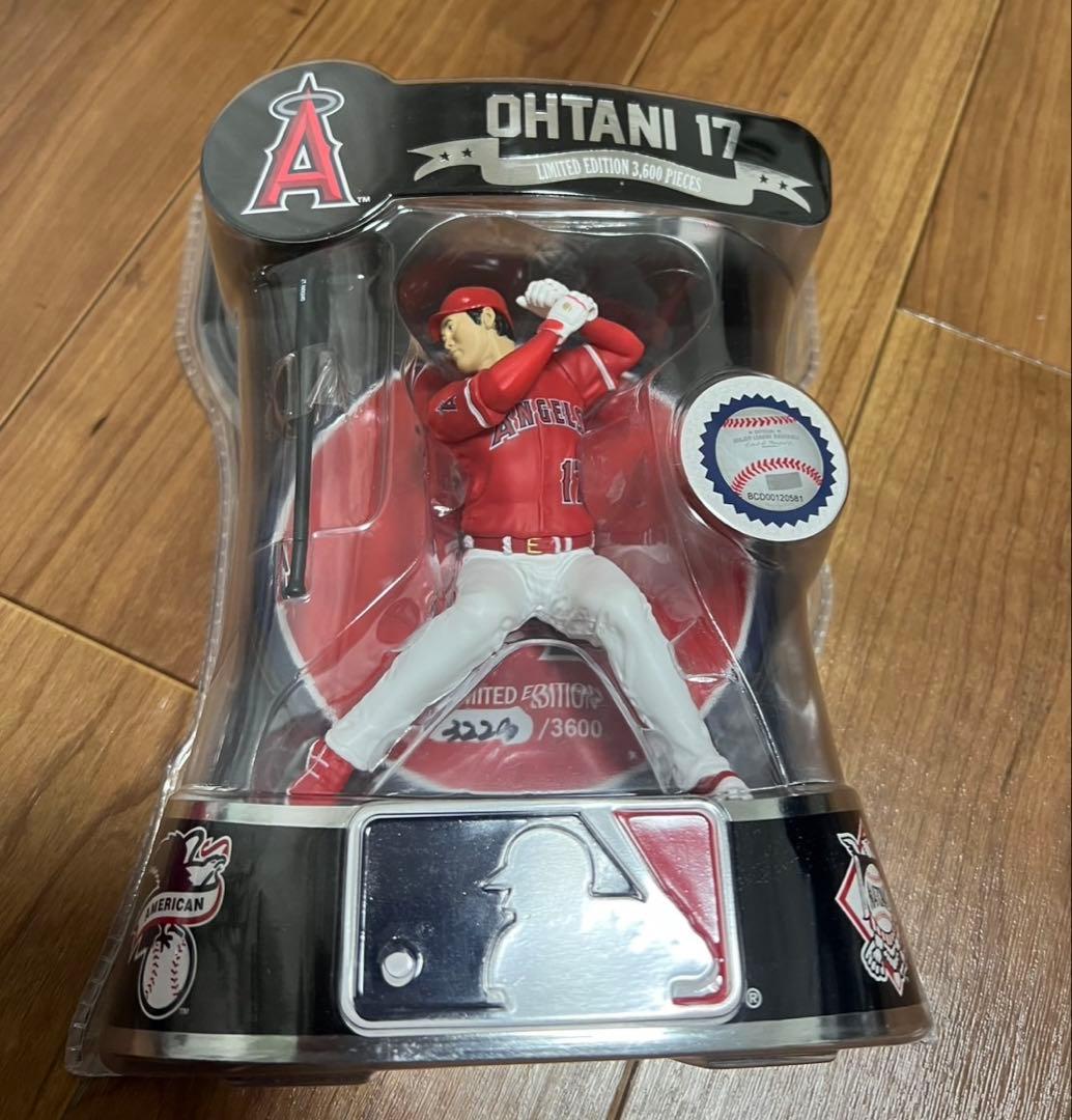 大谷翔平 17番 エンジェルス フィギュア