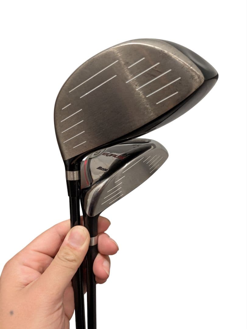 美品 EURUS ミズノ ゴルフクラブセット 11本 バッグ付き MIZUNO