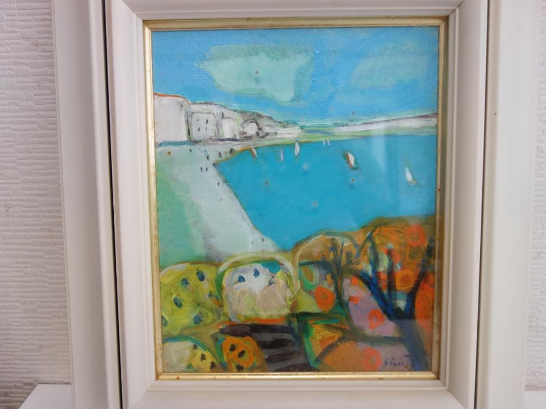 M▽森崎修太 ヨット遊ぶ海 1982年 (37888)