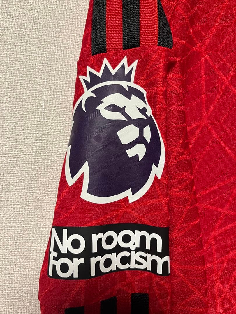 正規品　長袖　オーセンティック　マンチェスターユナイテッド　ホーム　ホイルンド